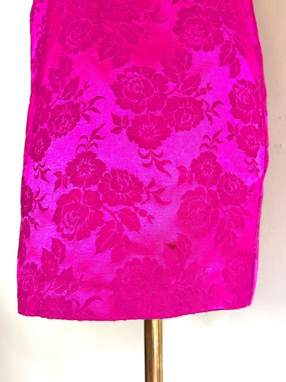 Vintage Jessica McClintock Gunne Sax 90s Barbie Fuchsia Sequin Party Dress ~ XXS - Picture 5 of 16